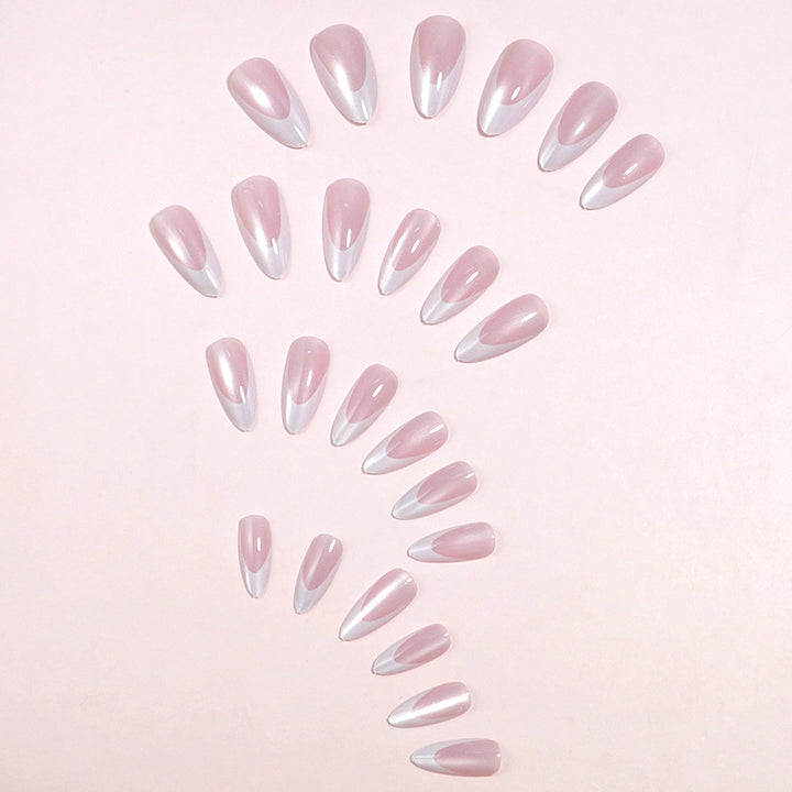 Luxurious Gradient Press-On Nails Stornfield