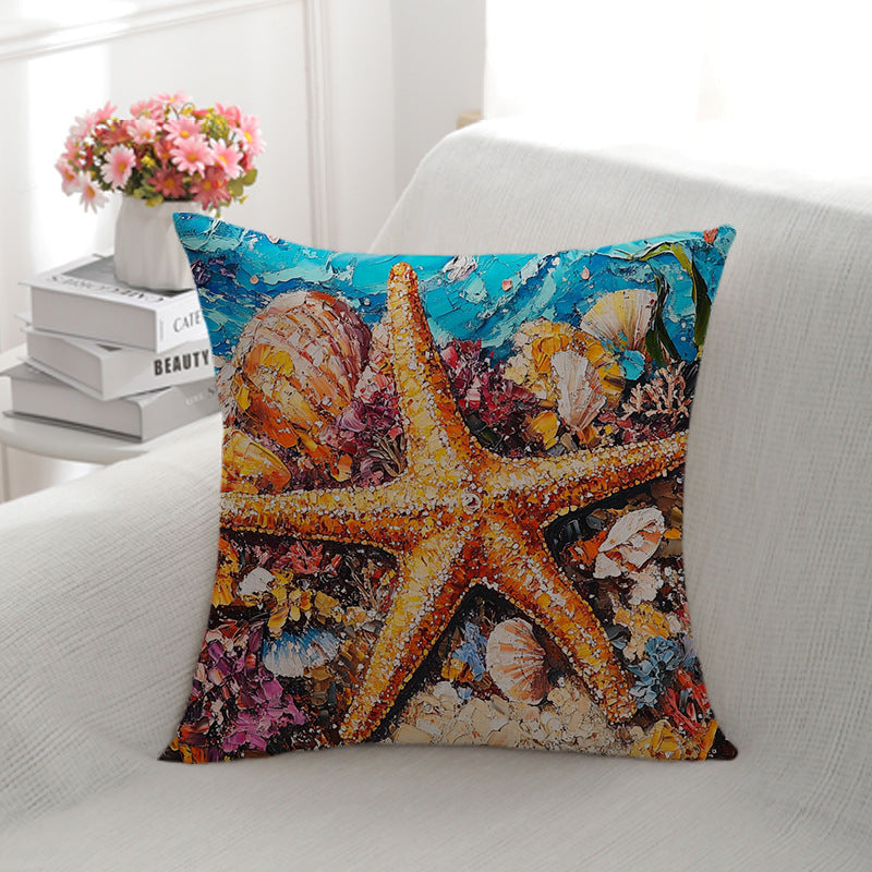 Coastal Themed Decorative Cushion