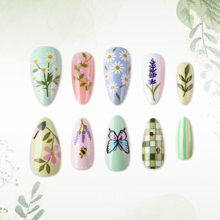 Artistic Floral Nail Art Stornfield 1787542804
