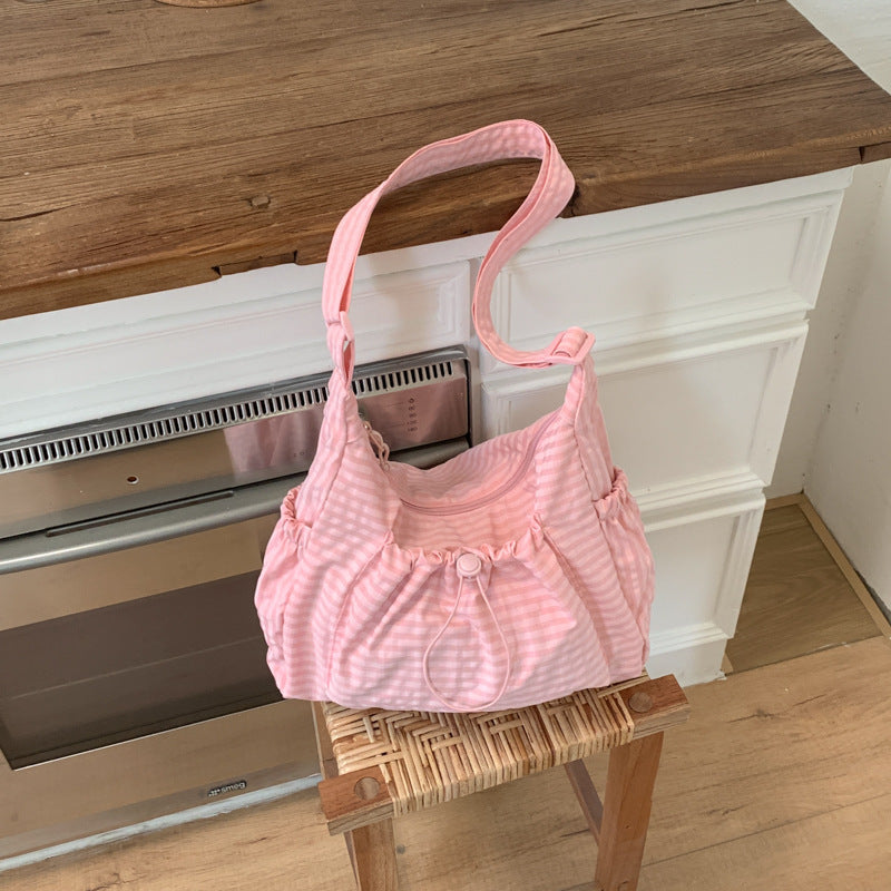 Casual Quilted Shoulder Bag
