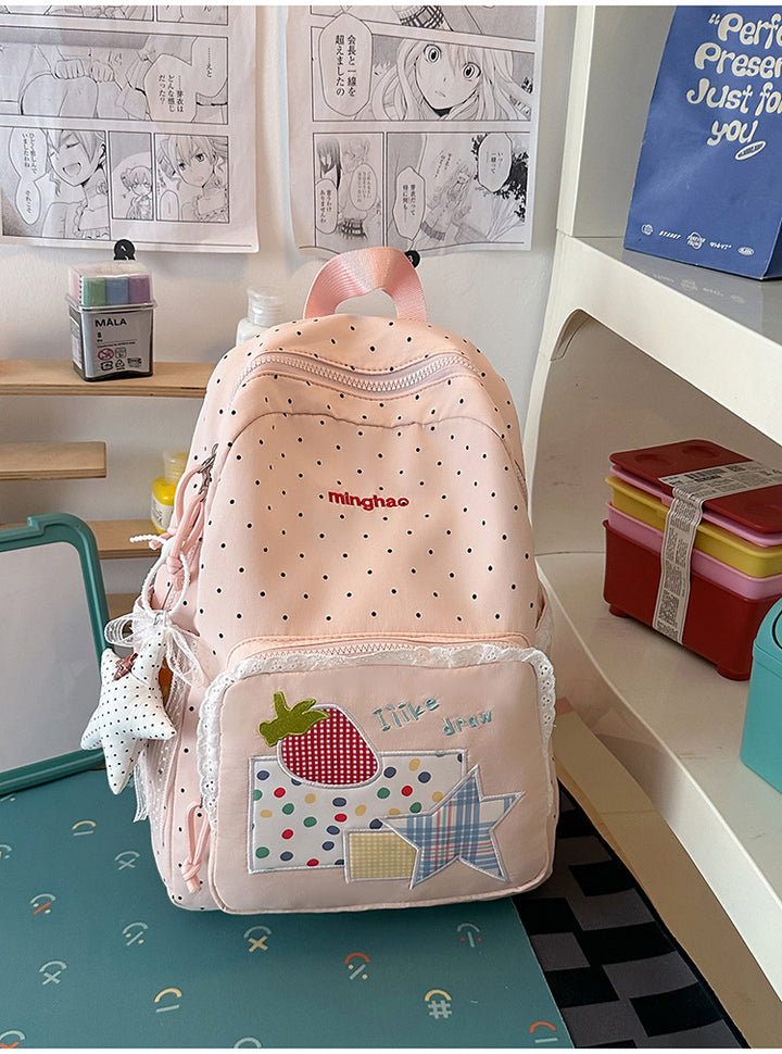 Cute Illustrated Graphic School Backpack Stornfield