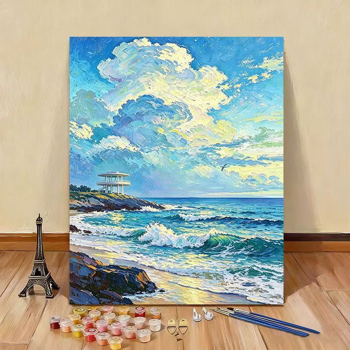DIY Ocean Wave Landscape Painting Kit Stornfield