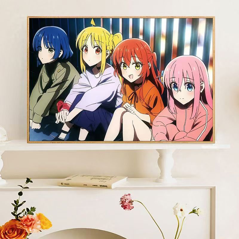 Anime-Inspired Character Wall Art Print Stornfield