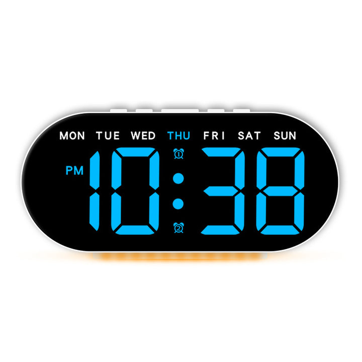 Digital Alarm Clock with Large LED Display and Temperature Display Stornfield