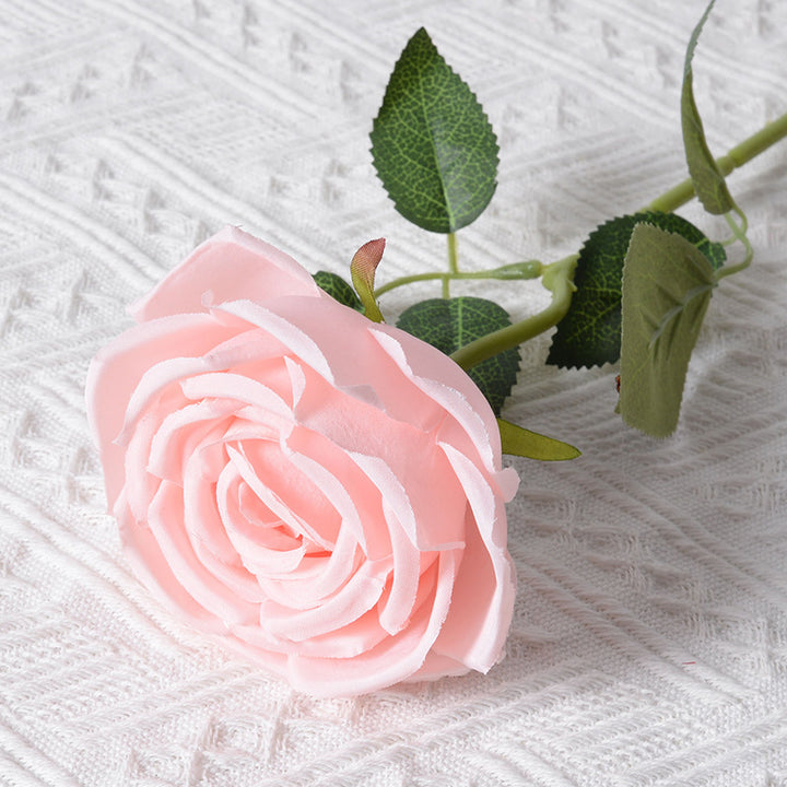 Realistic Artificial Rose Flower Decoration