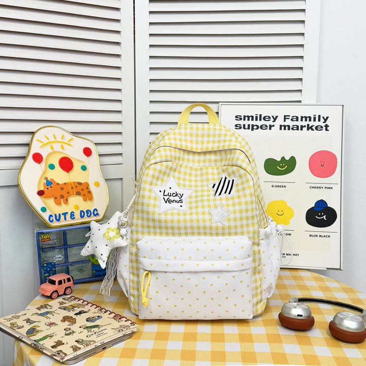 Playful Large Capacity Backpack with Multiple Pockets Stornfield