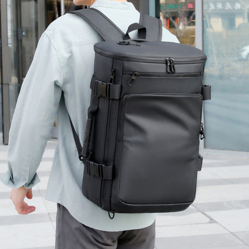 Urban Backpack with Reinforced Laptop Compartment and Comprehensive Organization System Stornfield