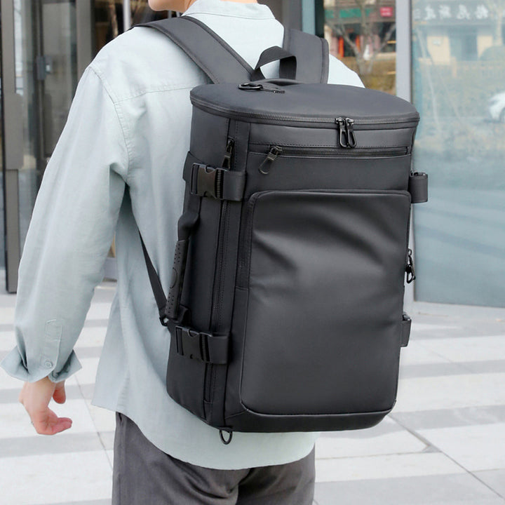 Urban Backpack with Reinforced Laptop Compartment and Comprehensive Organization System Stornfield