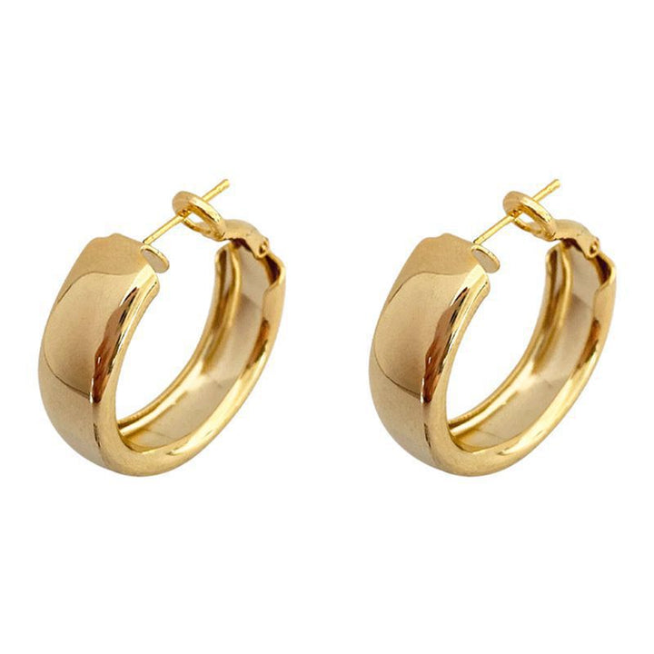 Fashionable Hoops Made of High-Quality Precious Metal Stornfield
