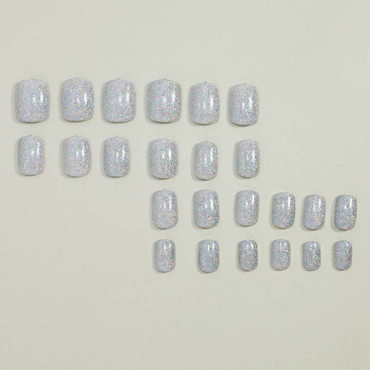 Glittering Press-On Nail Tips Stornfield