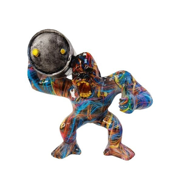Sporty decorative figure of a weightlifter Stornfield
