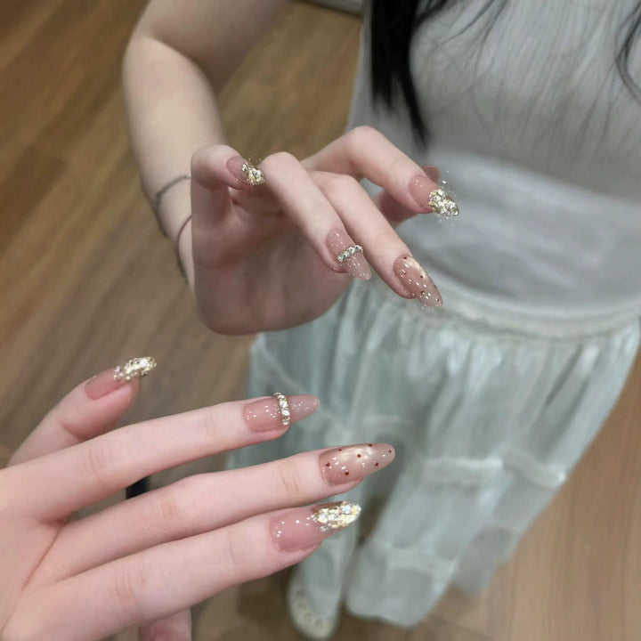 Decorative Press-On Nail Design Set