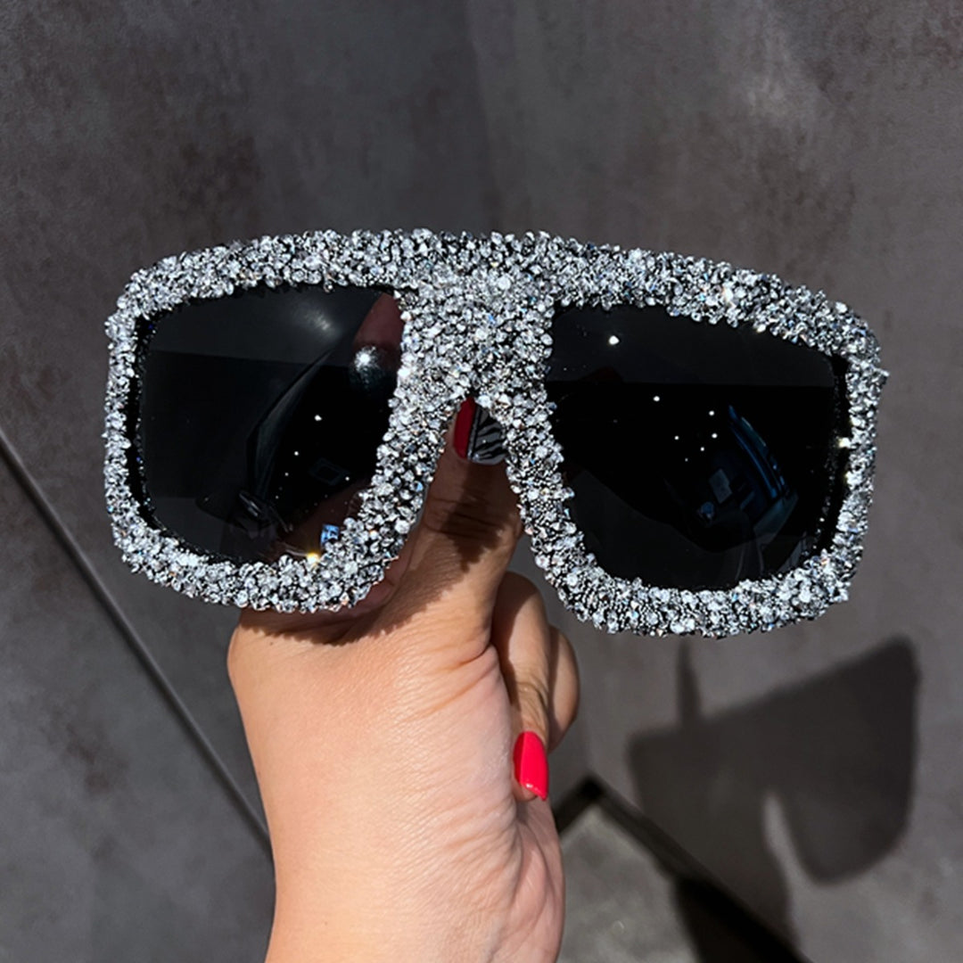 Ladies extravagant crystal sunglasses Stornfield