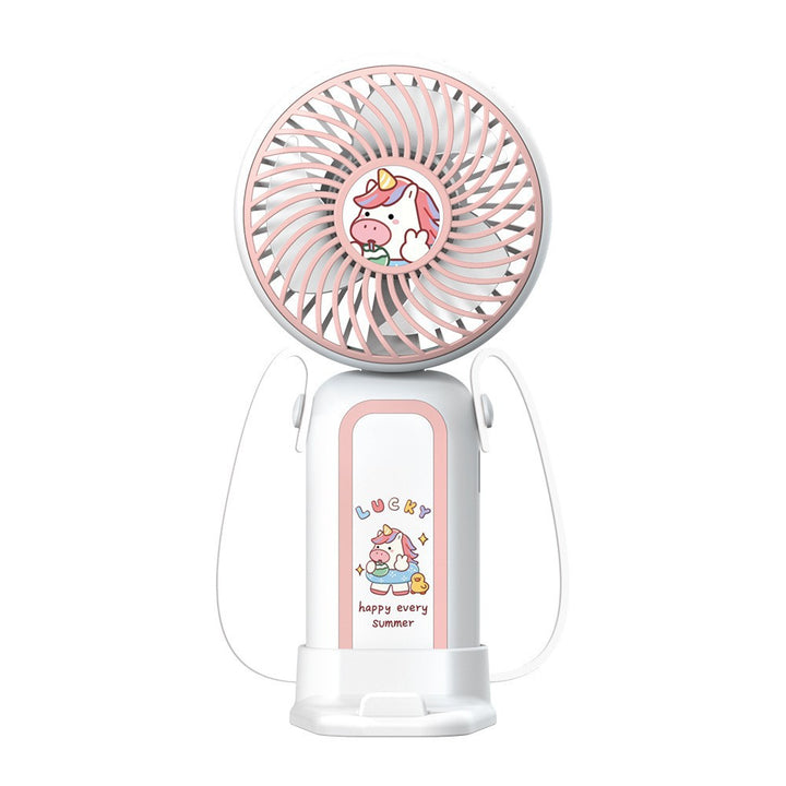 Creative Cartoon Design Handheld Fan Stornfield