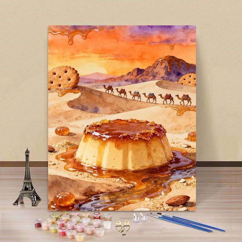 Fantasy Landscape DIY Paint by Numbers Art Kit Stornfield
