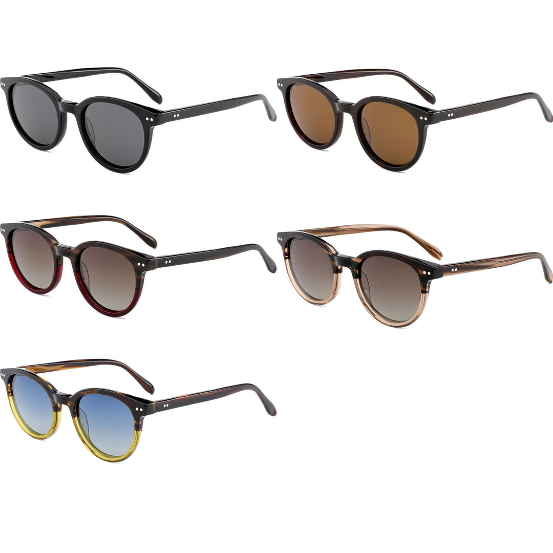 Ladies stylish round-cut sunglasses Stornfield
