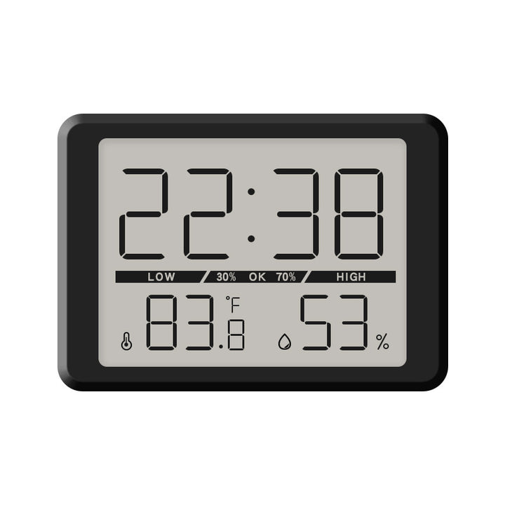 Digital Hygrometer Clock Stornfield