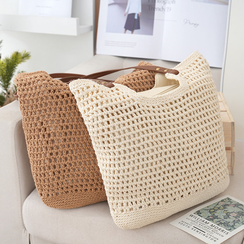 Handcrafted mesh tote bag Stornfield