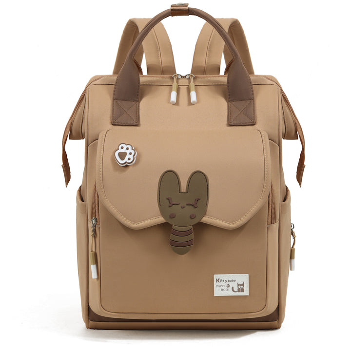 Fun-Themed Multi-Pocket Backpack Stornfield