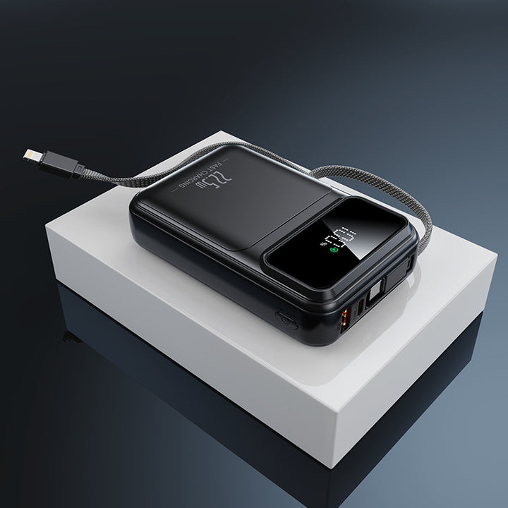 Portable Powerbank with Digital Charge Level Indicator and Fast Charge Function Stornfield