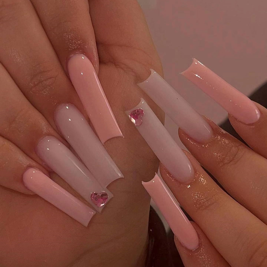 Ornate Butterfly-Inspired Acrylic Nail Extensions Stornfield