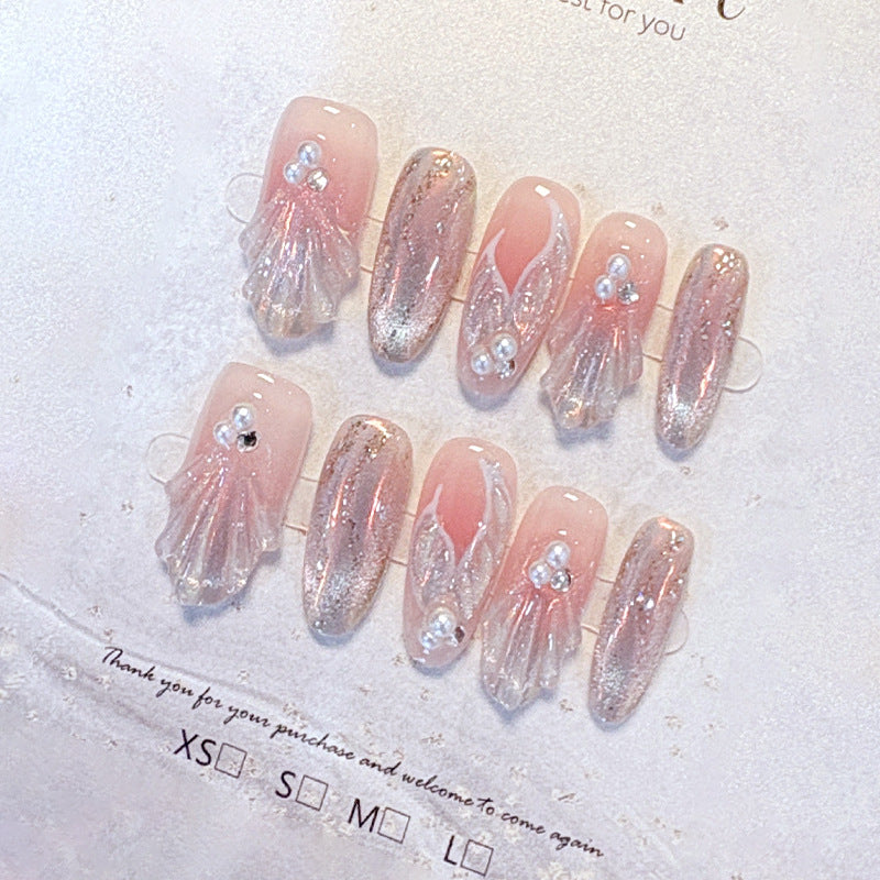 Decorative Press-On Nail Set Stornfield
