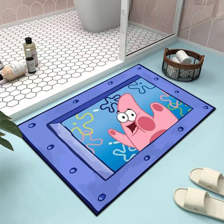 Cartoon Character Bath Mat for Home