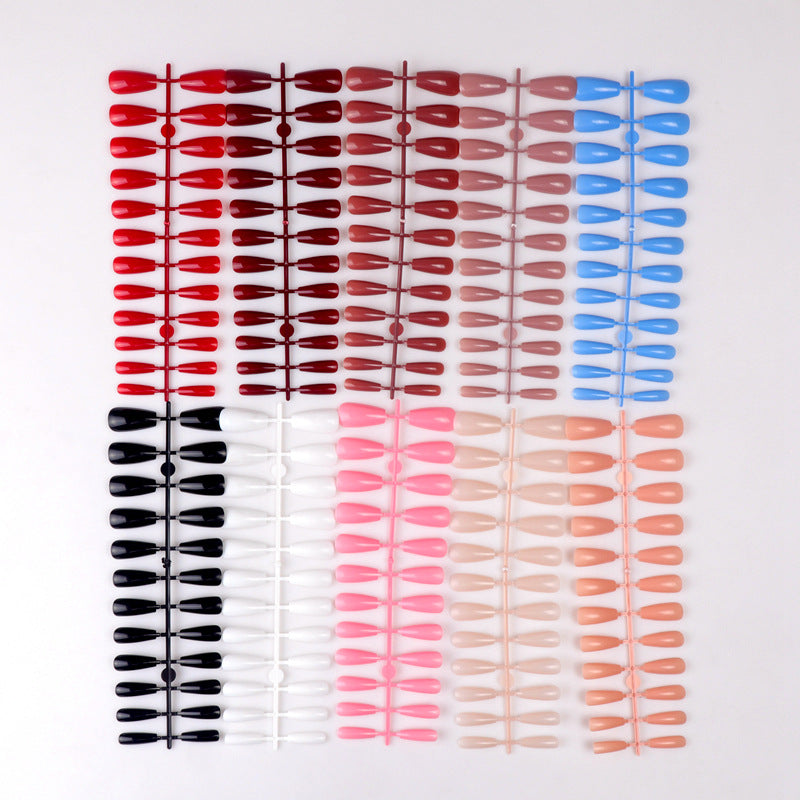 Natural Shape Press-On Nail Set Stornfield