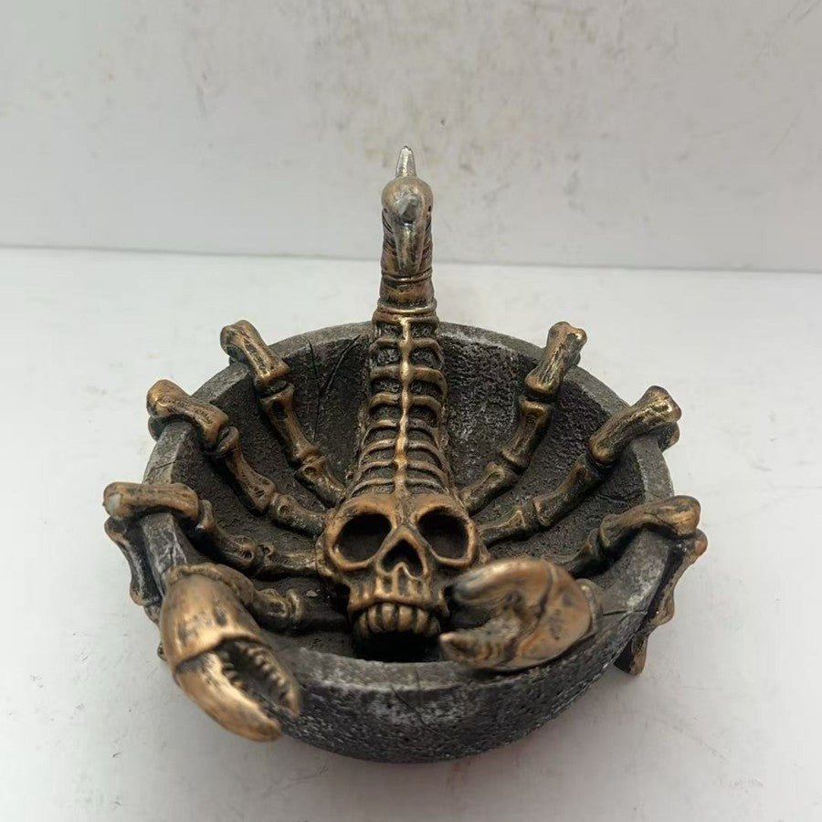 Decorative incense holder with dragon wings Stornfield