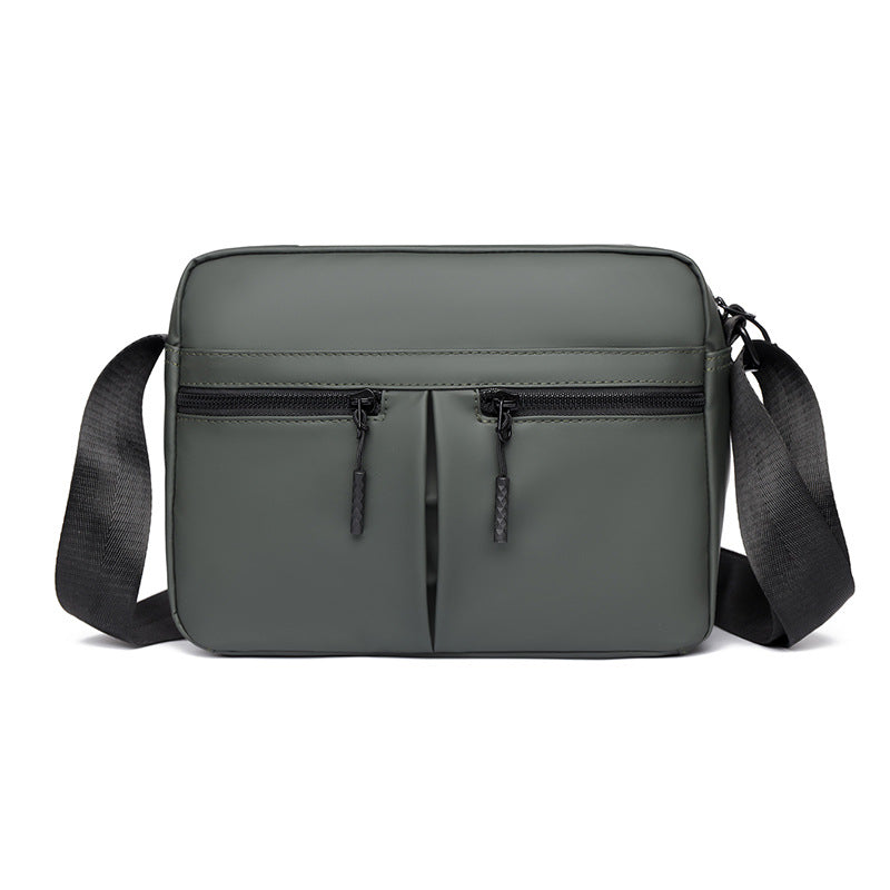 Sleek Dual-Zippered Utility Crossbody Bag Stornfield