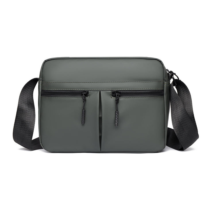 Sleek Dual-Zippered Utility Crossbody Bag Stornfield