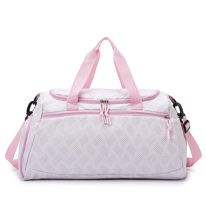 Stylish Textured Travel Duffel Bag Stornfield