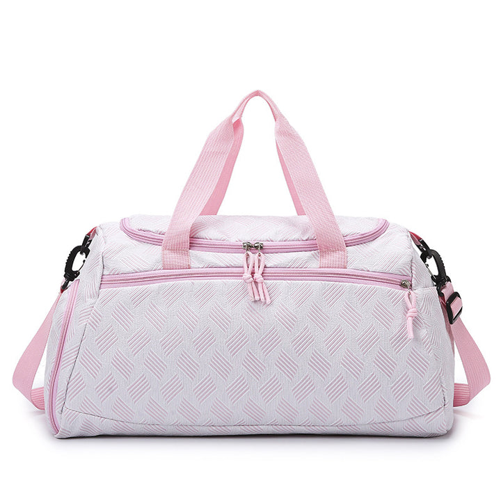 Stylish Textured Travel Duffel Bag Stornfield