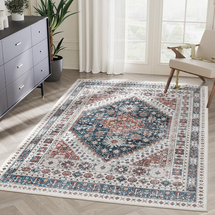 Floral Pattern Area Rug