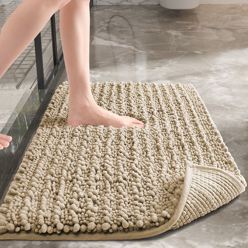 Luxurious Textured Bath Mat for Indoor Bathroom Use
