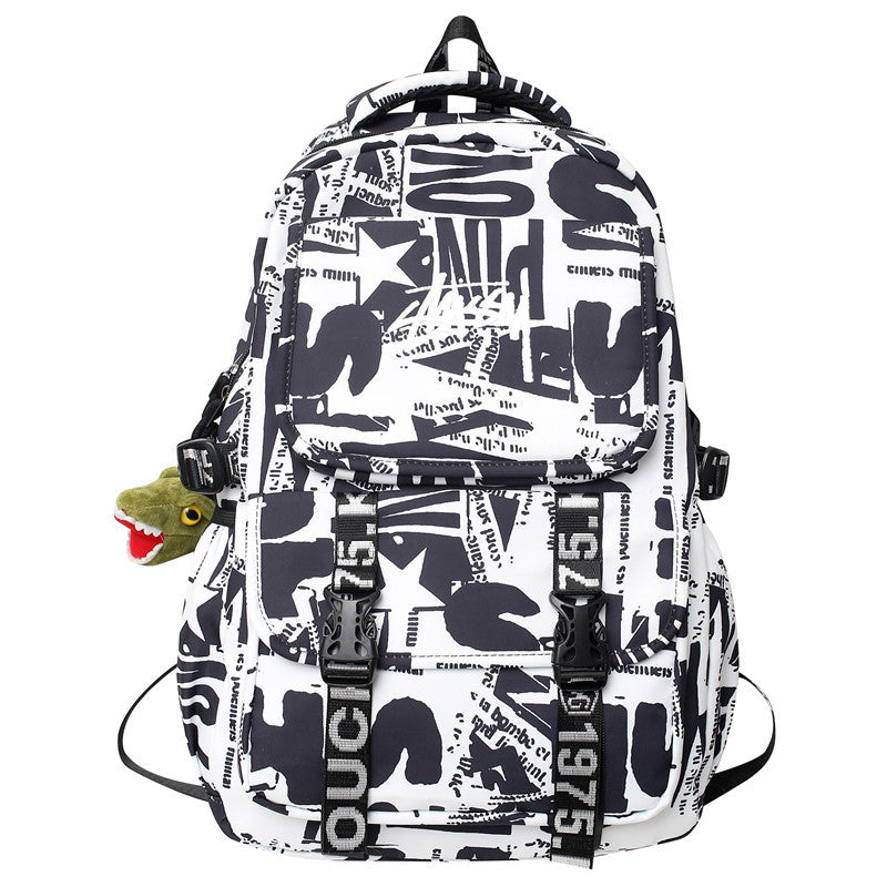 Stylish Graphic Print Backpack Stornfield