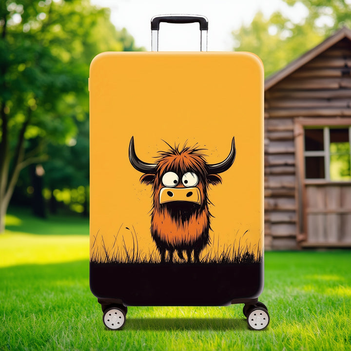 Women's hard-shell suitcase with original animal design Stornfield