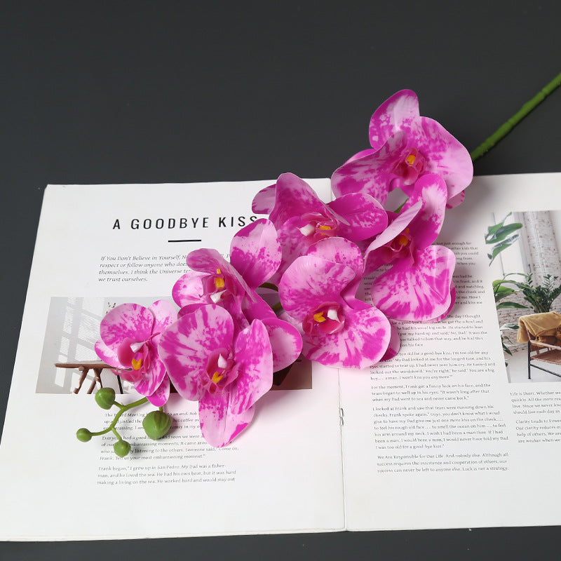 Realistic Faux Orchid Bouquet