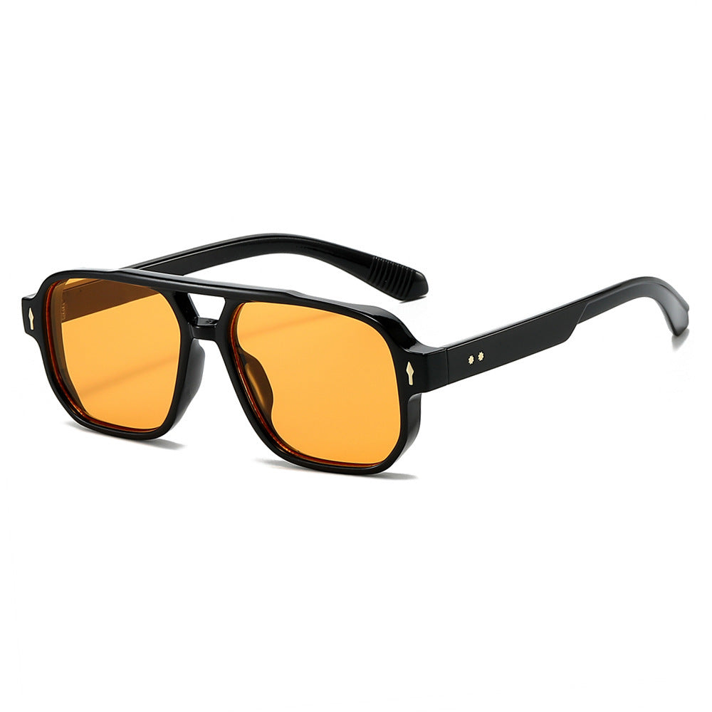 Oversized Geometric Sunglasses with Enhanced UV Protection Stornfield