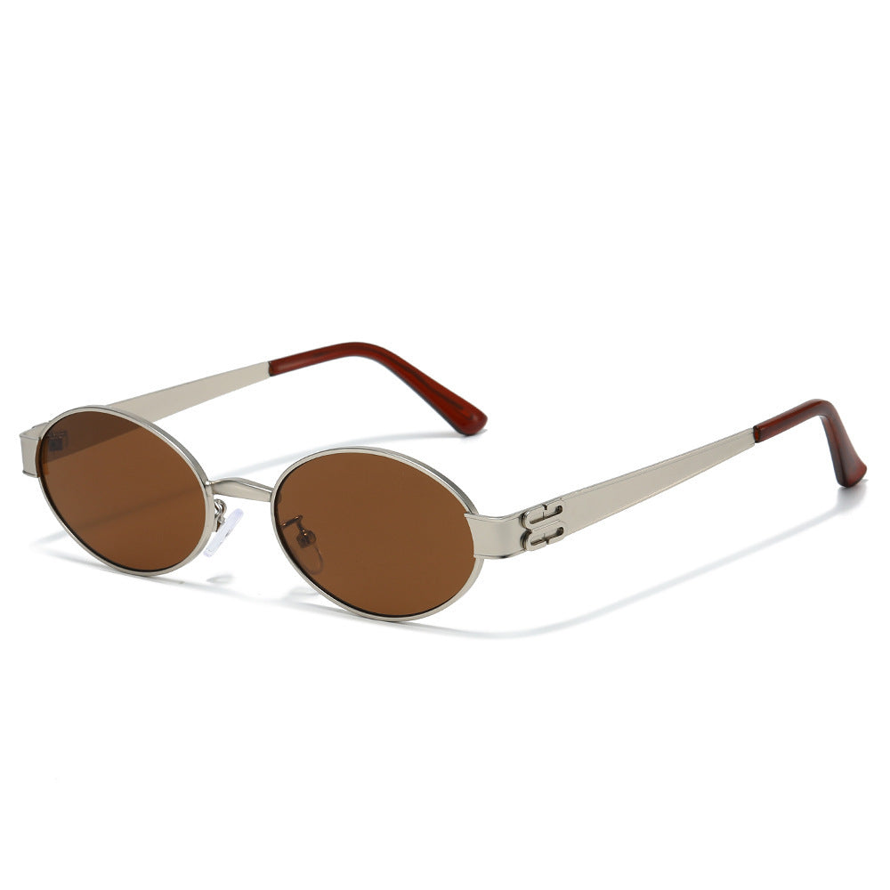 Vintage-Inspired Oval Sunglasses Stornfield