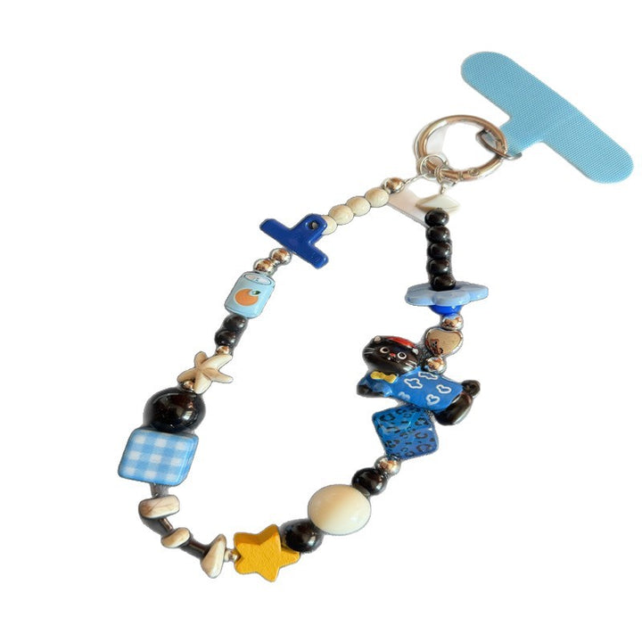 Decorative Beaded Charm Keychain Stornfield 1790135273