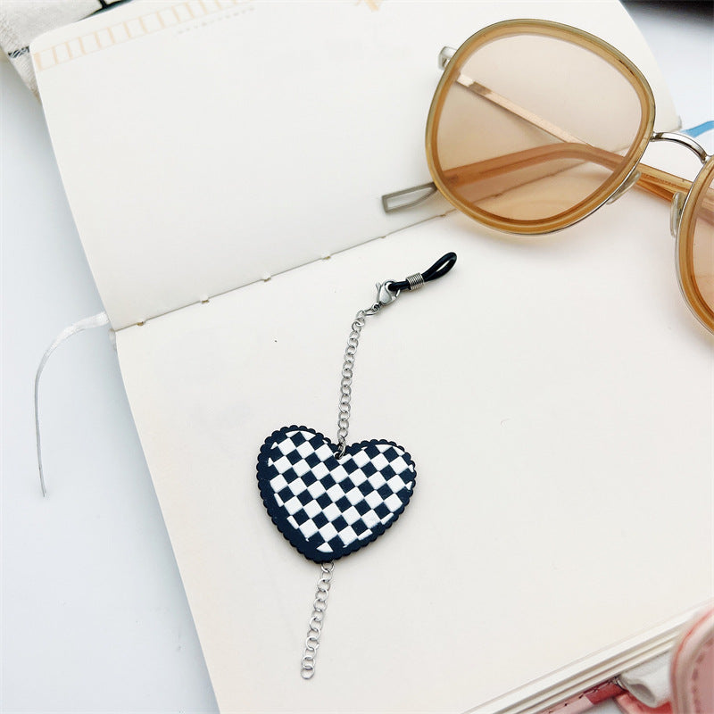 Heart-Designed Eyewear Chain Holder Stornfield