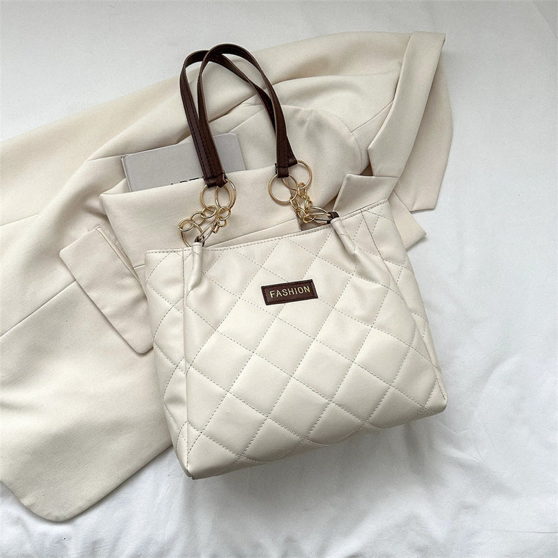 Elegant Quilted Tote Bag Stornfield
