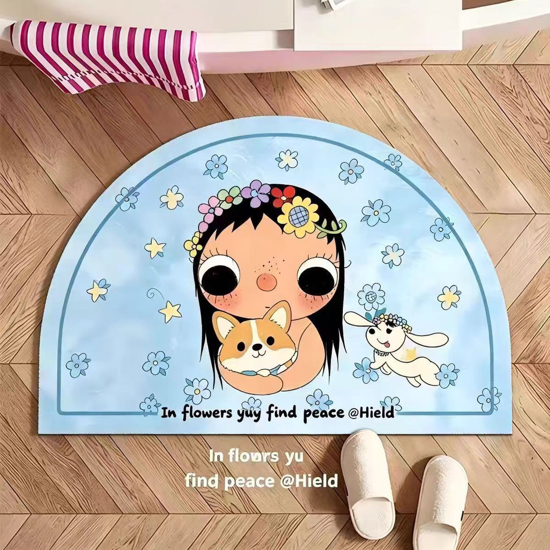Cartoon Character Bath Mat