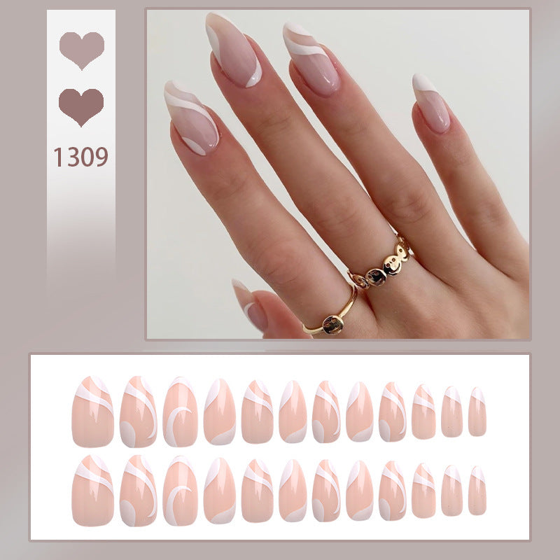 Minimalist Press-On Nail Art
