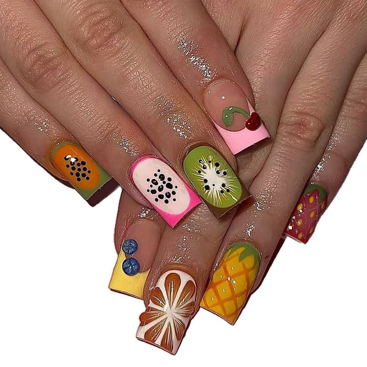 Creative Art Nails with Cheerful Fruit Design Stornfield