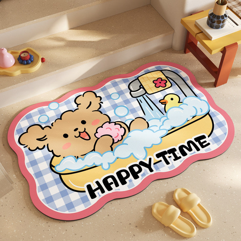 Fun Animal-Themed Bath Mat