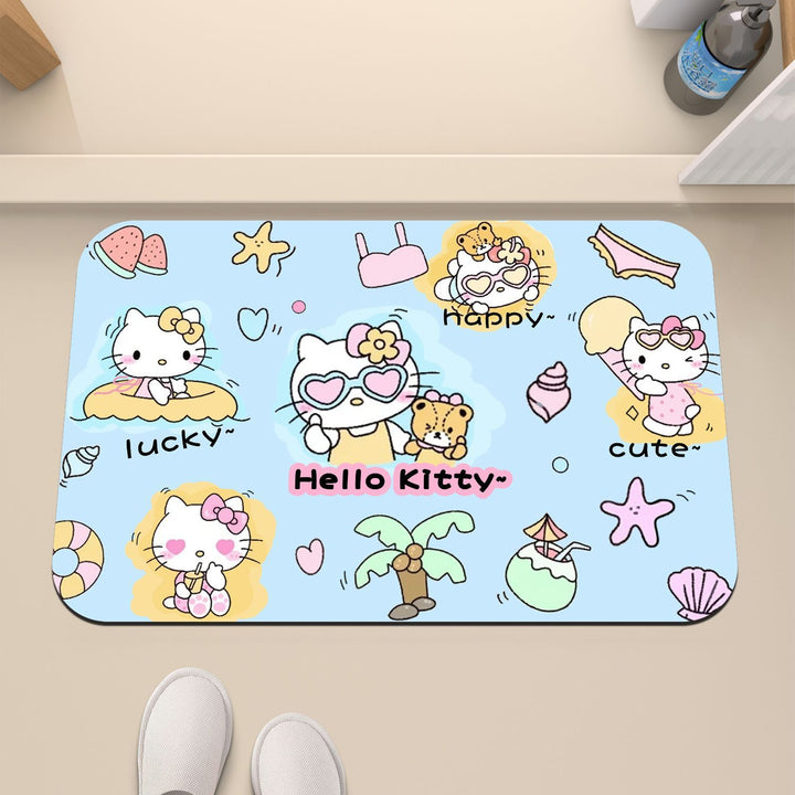 Cute Cartoon Character Bath Mat