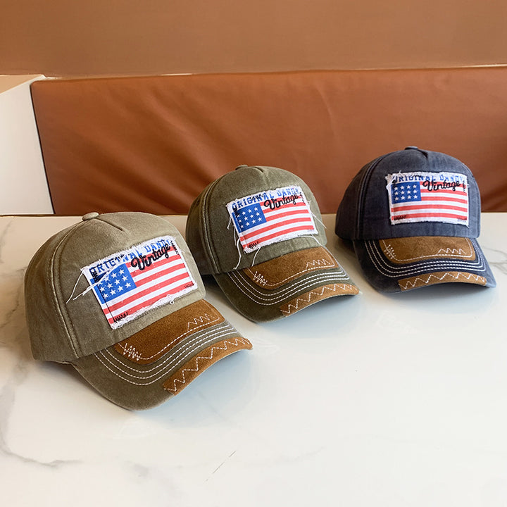 Women's Vintage-Inspired Distressed Baseball Cap Stornfield