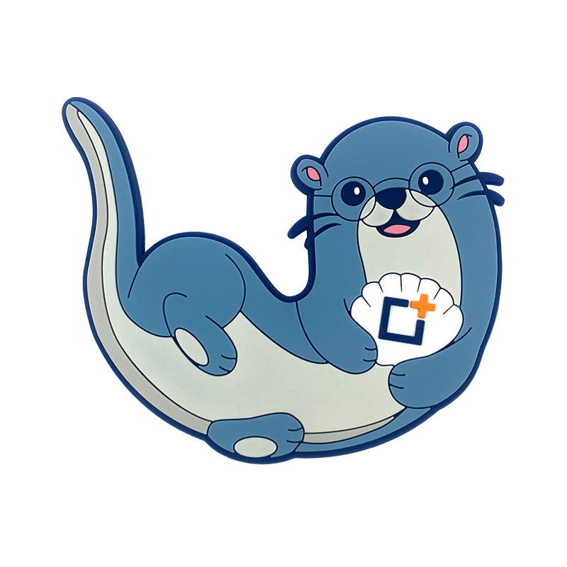 Unisex Cute Cartoon Otter Luggage Tag Stornfield